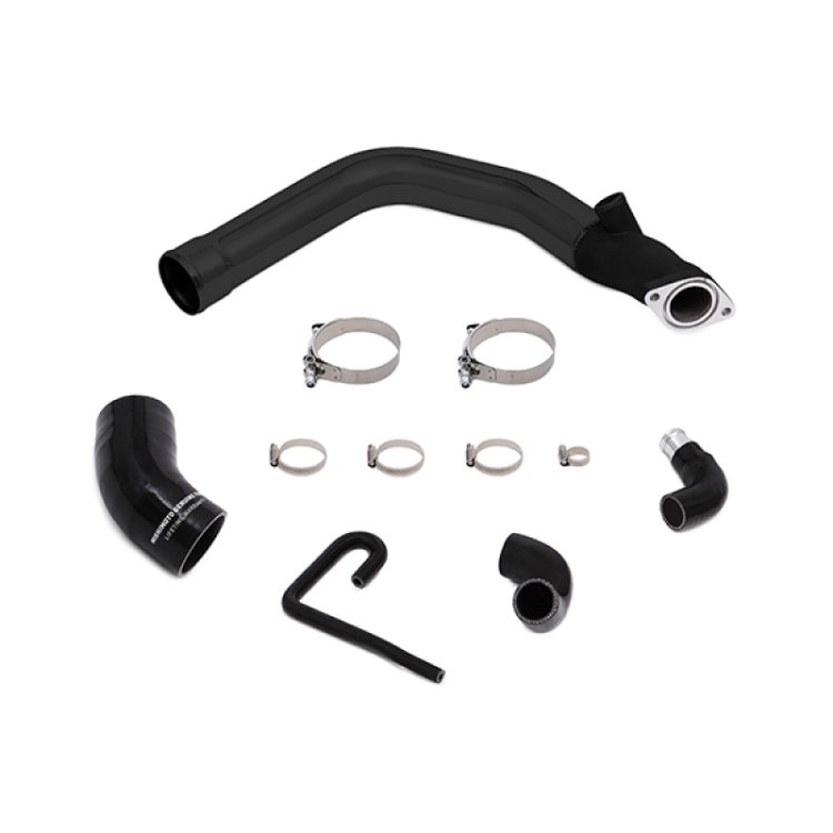 (image for) Mishimoto 2015 Subaru WRX Charge Pipe Kit - Wrinkle Black