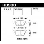 (image for) Hawk 16-19 Honda Civic DTC-30 Race Rear Brake Pads