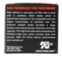 (image for) K&N Kawasaki / Suzuki / Betamotor 1.5in OD x 1.719in H Oil Filter