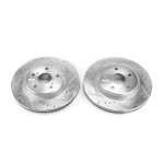 (image for) Power Stop 2019 Lexus ES350 Front Evolution Drilled & Slotted Rotors - Pair