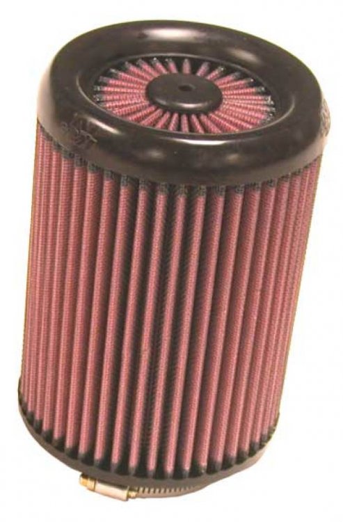 (image for) K&N Filter Universal X Stream Clamp-On Round Straight 3in Flange ID / 5in OD / 7in Height