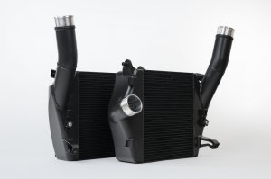 (image for) CSF 2019+ Lamborghini Urus / 2020+ Audi RS Q8 / SQ8 / SQ7 High Performance Intercooler System- Black