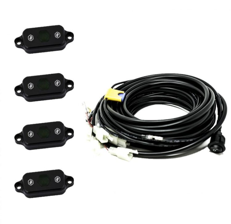 (image for) Baja Designs Universal Green Rock Light Kit