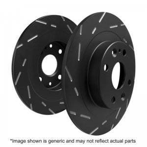 (image for) EBC 05-14 Volkswagen Golf 2.5 (Girling rear caliper) USR Slotted Rear Rotors