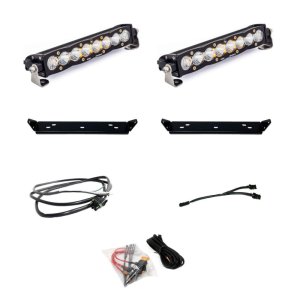 (image for) Baja Designs 2021+ Ford Raptor S8 Behind Grill Kit -10in. Clear D/C