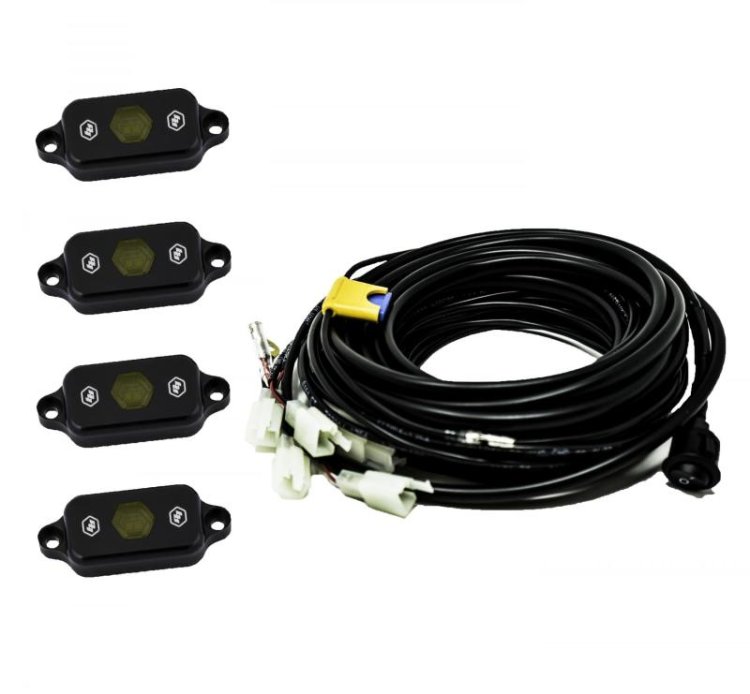 (image for) Baja Designs Universal Amber Rock Light Kit
