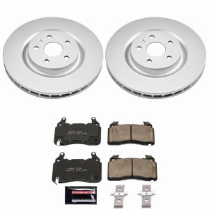 (image for) Power Stop 10-15 Chevrolet Camaro Front Z23 Coated Brake Kit