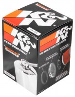 (image for) K&N Harley Davidson / Buell 3in OD x 4.063in H Chrome Oil Filter