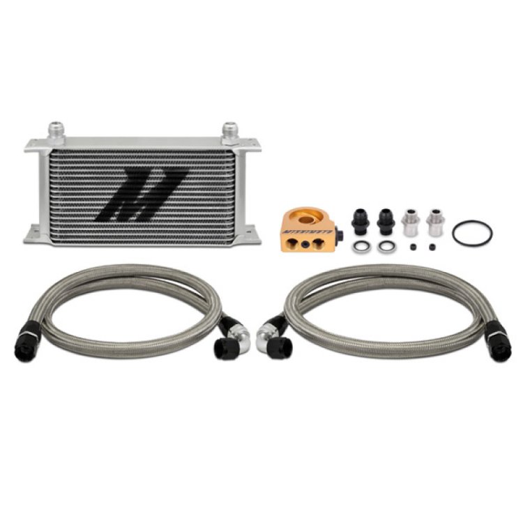 (image for) Mishimoto Universal 19 Row Thermostatic Oil Cooler Kit