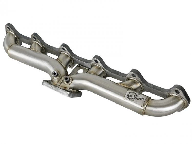 (image for) aFe Twisted Steel Header Turbo Manifold (T3) 98.5-02 Dodge Diesel Trucks L6 5.9L (td)