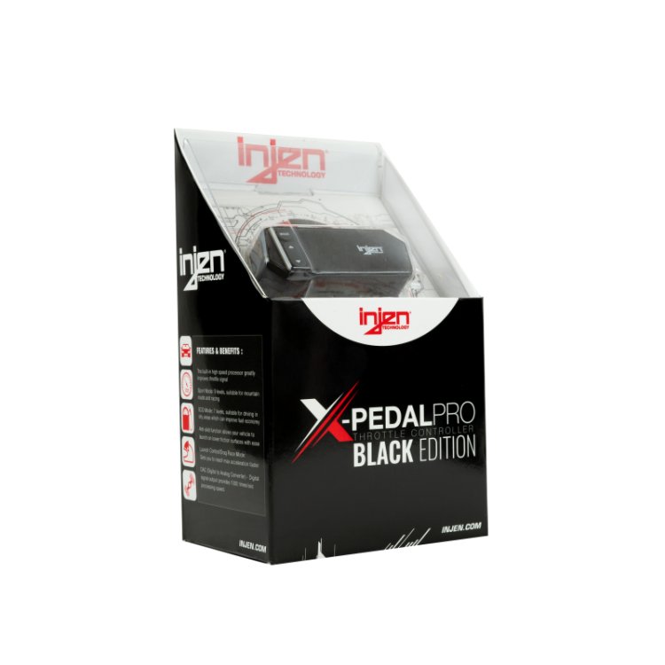 (image for) Injen 18-20 Jeep Wrangler JL 2.0T/3.6L X-Pedal Pro Black Edition Throttle Controller