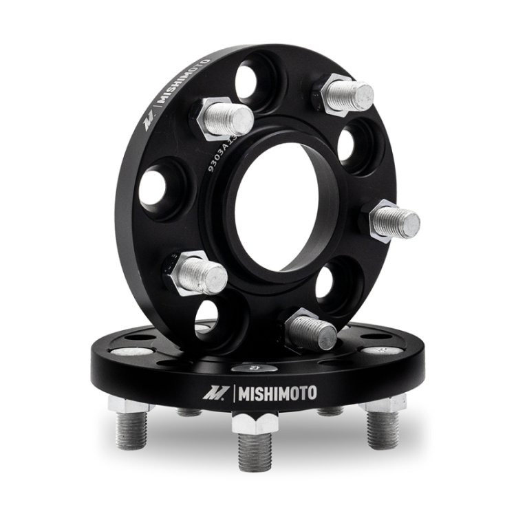 (image for) Mishimoto Wheel Spacers - 5x114.3 - 67.1 - 20 - M12 - Black