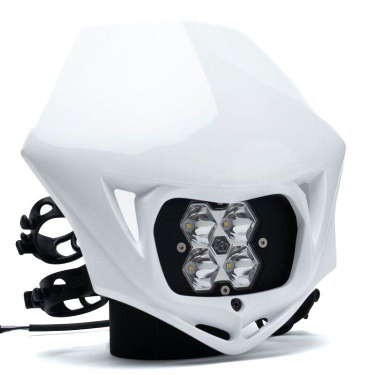 (image for) Baja Designs Squadron 2.0 Sport (Spot) - Clear w/MC Race LED Light - White