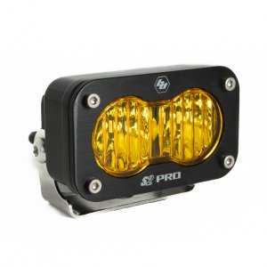 (image for) Baja Designs S2 Pro Wide Cornering Pattern LED Light - Amber