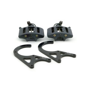 (image for) Brembo 01-02 Viper RT-10/GTS/92-00 Viper RT-10/GTS Rear GT BBK 1 Piston Cast 2pc Hand-Brake-Black
