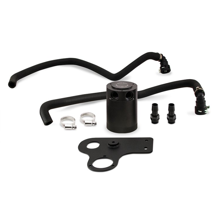 (image for) Mishimoto 2018+ Ford Mustang GT Baffled Oil Catch Can - PCV Side