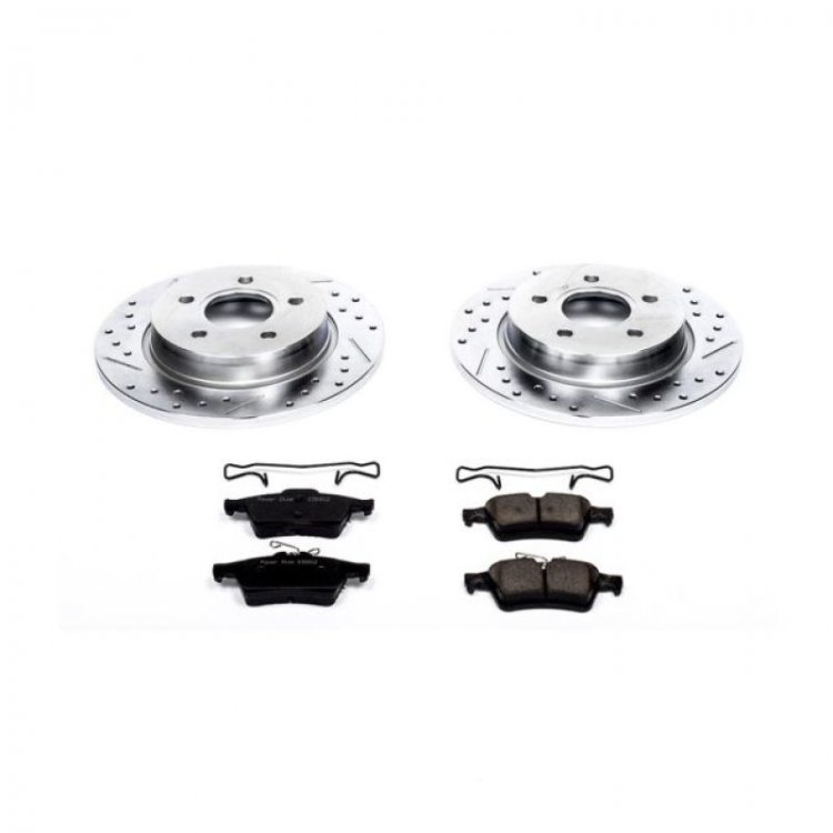 (image for) Power Stop 12-18 Ford Focus Rear Z23 Evolution Sport Brake Kit