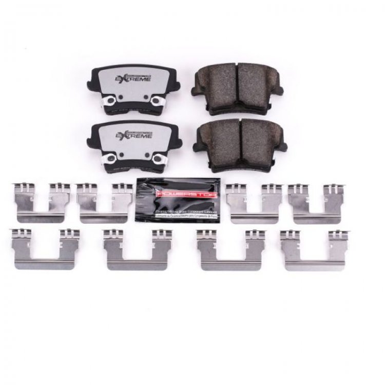 (image for) Power Stop 05-19 Chrysler 300 Rear Z26 Extreme Street Brake Pads w/Hardware