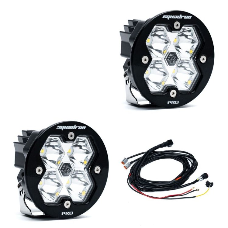 (image for) Baja Designs Squadron-R 2.0 Sport LED Spot (Pair)