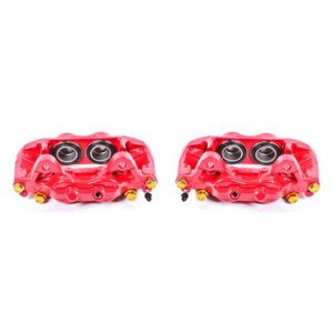 (image for) Power Stop 01-07 Toyota Sequoia Front Red Calipers w/o Brackets - Pair