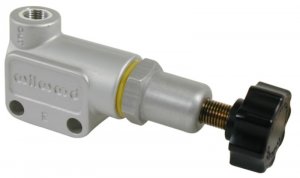 (image for) Wilwood Proportioning Valve - Knob Adjust M10x1 BBF Inlet & Outlet