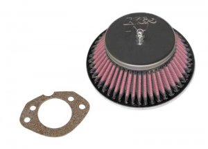 (image for) K&N Custom Racing Assembly - Round Tapered - Red 1.656in Neck Flange - 2.25in Over Height