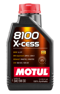 (image for) Motul Synthetic Engine Oil 8100 5W30 X-CESS 1L