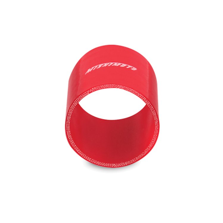 (image for) Mishimoto 3.0 Inch Red Straight Coupler