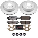 (image for) Power Stop 07-14 Cadillac Escalade Rear Z36 Coated Truck & Tow Brake Kit