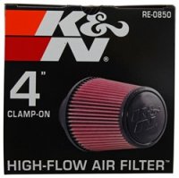 (image for) K&N Universal Air Filter (4in. Flange / 6in. Base OD / 4-5/8in. Top OD / 6in. Height)