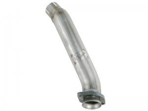 (image for) aFe Power Twisted Steel Loop Delete D/P Aluminized Steel 12-18 Jeep Wrangler (JK) V6 3.6L
