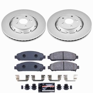 (image for) Power Stop 09-16 Toyota Venza Front Z23 Coated Brake Kit