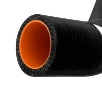 (image for) Mishimoto Mitsubishi EVO 10 BOV Return Black Silicone Hose Kit
