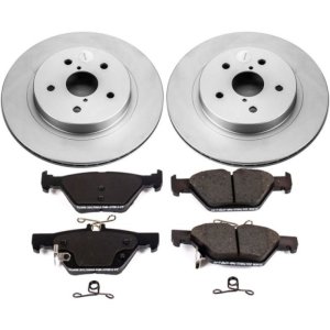 (image for) Power Stop 15-18 Subaru Legacy Rear Z17 Evolution Geomet Coated Brake Kit