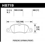(image for) Hawk 2014 Porsche Cayman DTC-70 Front Race Brake Pads