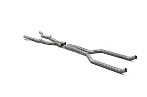 (image for) Dinan 18-23 BMW M550i xDrive (G30) High Flow Middle Exhaust - 3in - Stainless Steel