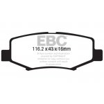 (image for) EBC 06-11 Dodge Nitro 3.7 Ultimax2 Rear Brake Pads
