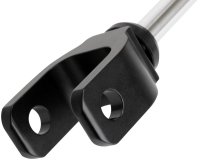 (image for) Fox 11+ Chevy HD 2.0 Performance Series 5.4in. Smooth Body IFP Front Shock (Aluminum) / 0-1in. Lift