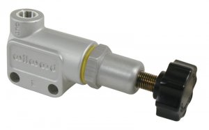 (image for) Wilwood Proportioning Valve - Knob Adjust 3/8-24 IF Inlet & Outlet