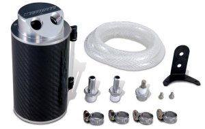 (image for) Mishimoto 2016+ Mazda Miata Baffled Oil Catch Can Kit - Black
