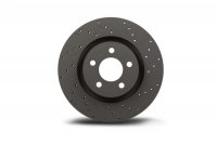 (image for) Hawk Talon 2010 Chrysler 300 C RWD / w/Vented Rear Discs Drilled and Slotted Front Brake Rotor Set