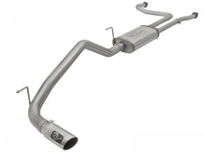 (image for) aFe MACH Force-Xp 2-1/2in Cat-Back Exhaust System w/ Polished Tip 16-17 Nissan Titan XD V8 5.6L