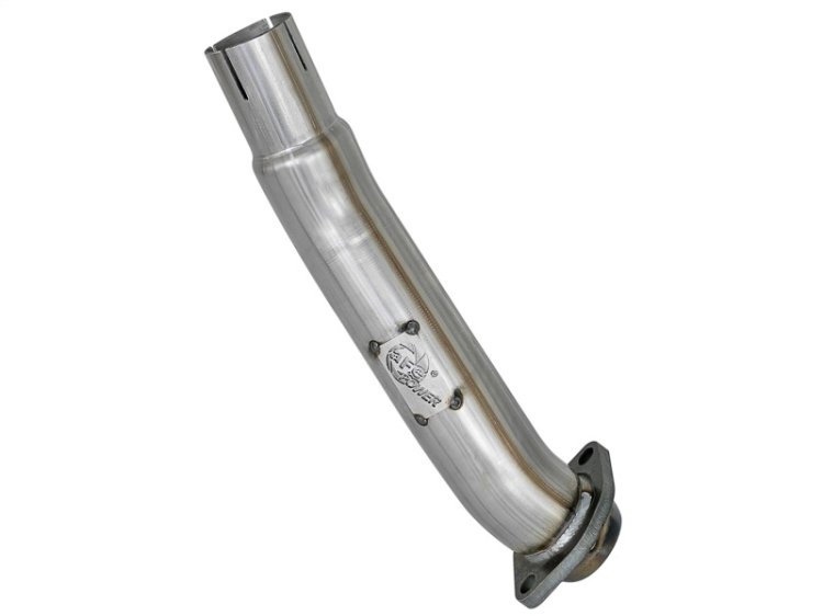 (image for) aFe Twisted Steel 2in Stainless Steel Loop Delete Down-Pipe 2018+ Jeep Wrangler (JL) V6 3.6L