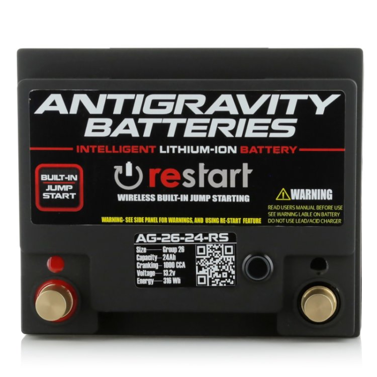 (image for) Antigravity H6/Group 48 Lithium Car Battery w/Re-Start