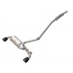 (image for) aFe 22-23 Hyundai Kona N L4 2.0L(t) Takeda 3in 304 SS Cat-Back Exhaust System w/ Black Tips