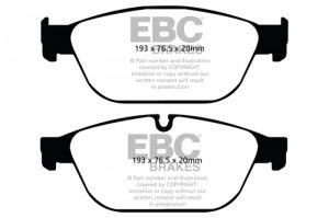 (image for) EBC 11-12 Audi A8 Quattro 3.0 Supercharged Yellowstuff Front Brake Pads