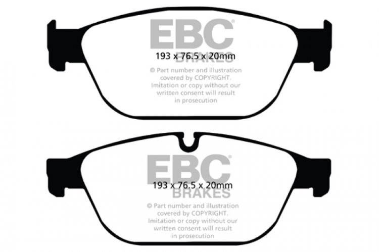 (image for) EBC 11-12 Audi A8 Quattro 3.0 Supercharged Yellowstuff Front Brake Pads