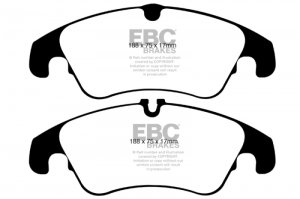 (image for) EBC 09-11 Audi A4 2.0 Turbo Redstuff Front Brake Pads