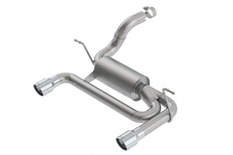 (image for) Borla 2018 Jeep Wrangler JL/JLU 3.6L 2DR/4DR ATAK SS Axle Back Exhaust w/3.5in Tips