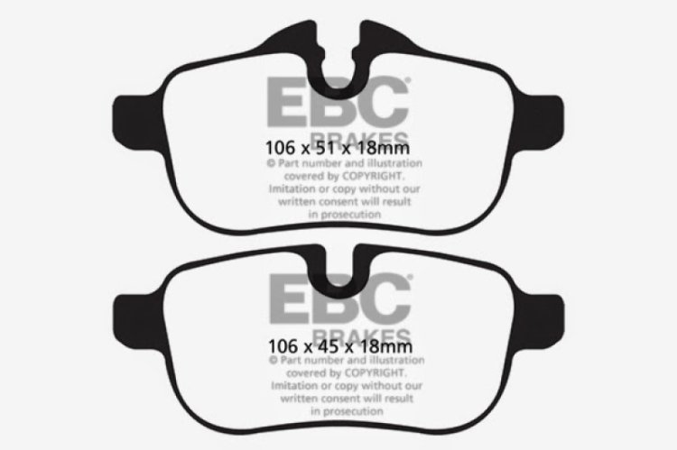 (image for) EBC 09+ BMW Z4 3.0 (E89) Yellowstuff Rear Brake Pads